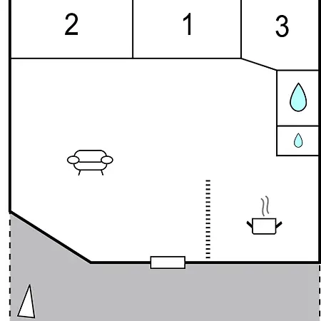 بيت للعطل 3 Bedroom In مورياني بلاج